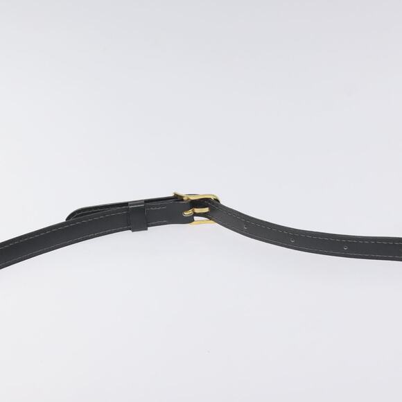 CELINE Shoulder Bag Leather Black Gold - Picture 8 of 12